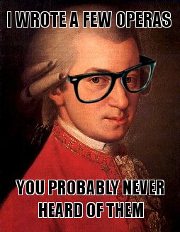 Hipster Mozart