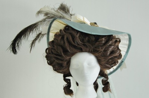 Another view of my finished hat from the front. 
