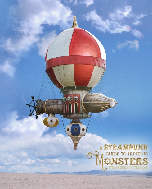 Airship from A Steampunk Guide to Hunting Monsters.