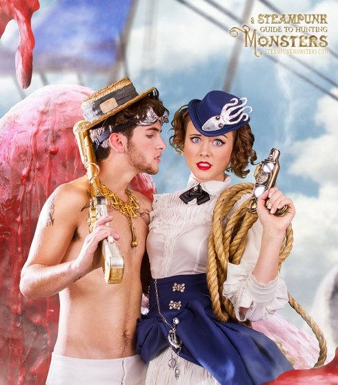 The Sailor and Philomena  from A Steampunk Guide to Hunting Monsters.